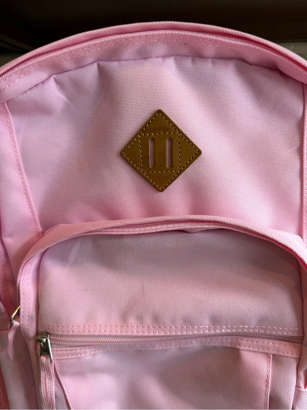 Absho Pink Backpack School Travel Book Bag Water-Resistant Durable 16-inch